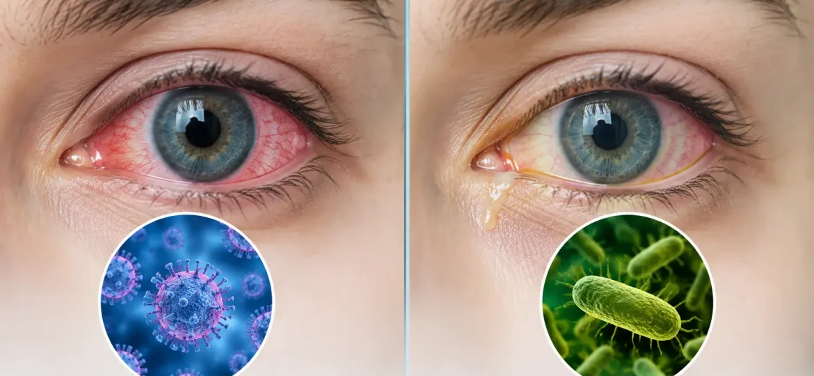 Queratitis viral versus bacteriana: diferencias