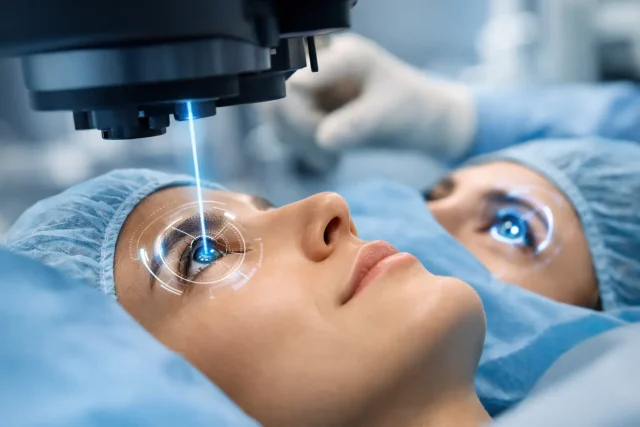 Cirugía refractiva LASIK en ambos ojos