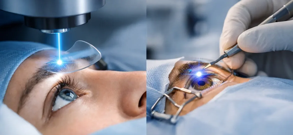 Cirugía refractiva LASIK vs PRK: cuál conviene