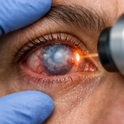 Señales de rechazo del injerto corneal