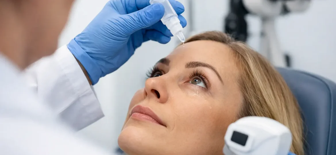 Tratamiento especializado para ojo seco