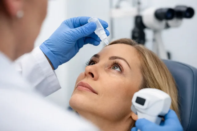 Tratamiento especializado para ojo seco