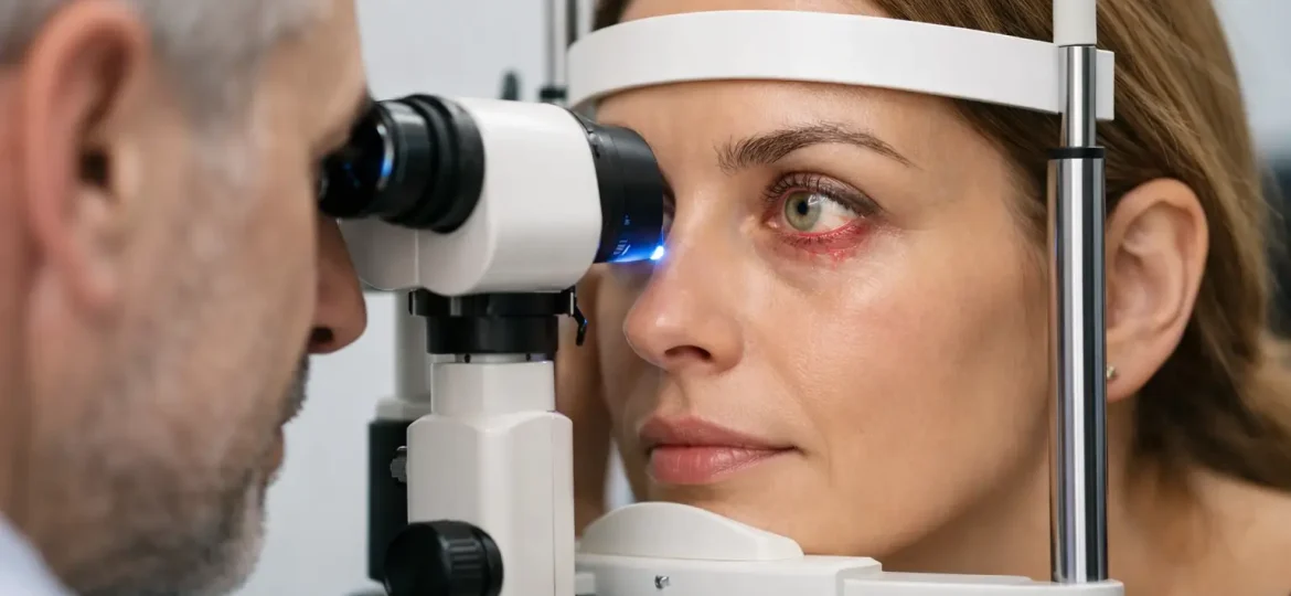 Cómo detectar una úlcera corneal temprano