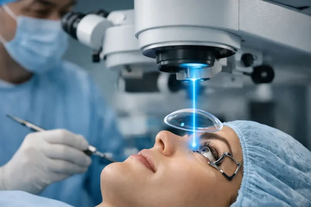 Cómo funciona la cirugía LASIK paso a paso