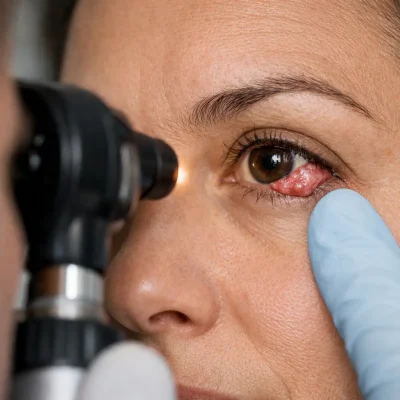 ¿Por qué sale una carnosidad ocular en el ojo?
