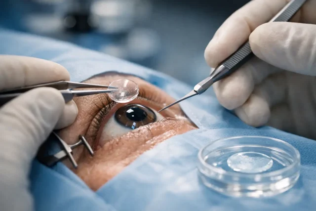 Trasplante corneal o queratoplastia lamelar