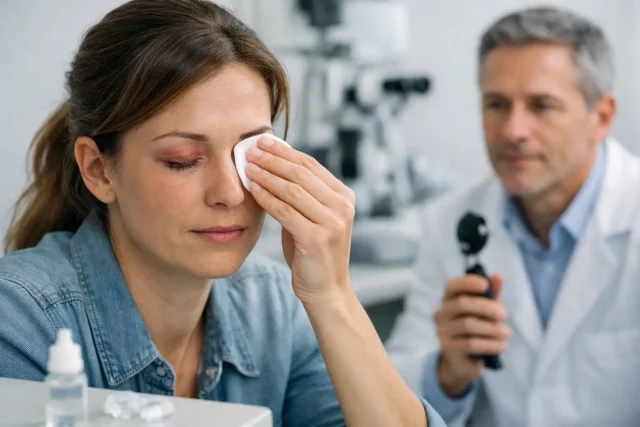 Cómo tratar una conjuntivitis recurrente con seguridad