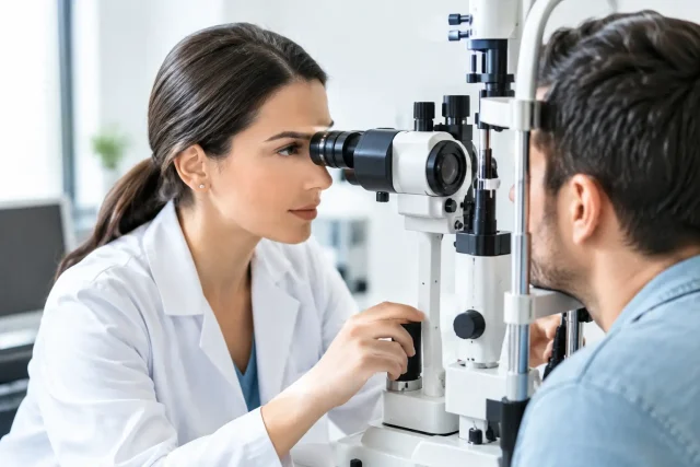 Quemadura ocular: tratamiento con oftalmólogo
