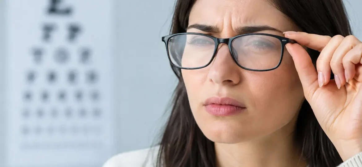 Visión borrosa por edema corneal y su atención