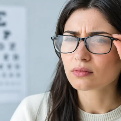 Visión borrosa por edema corneal y su atención