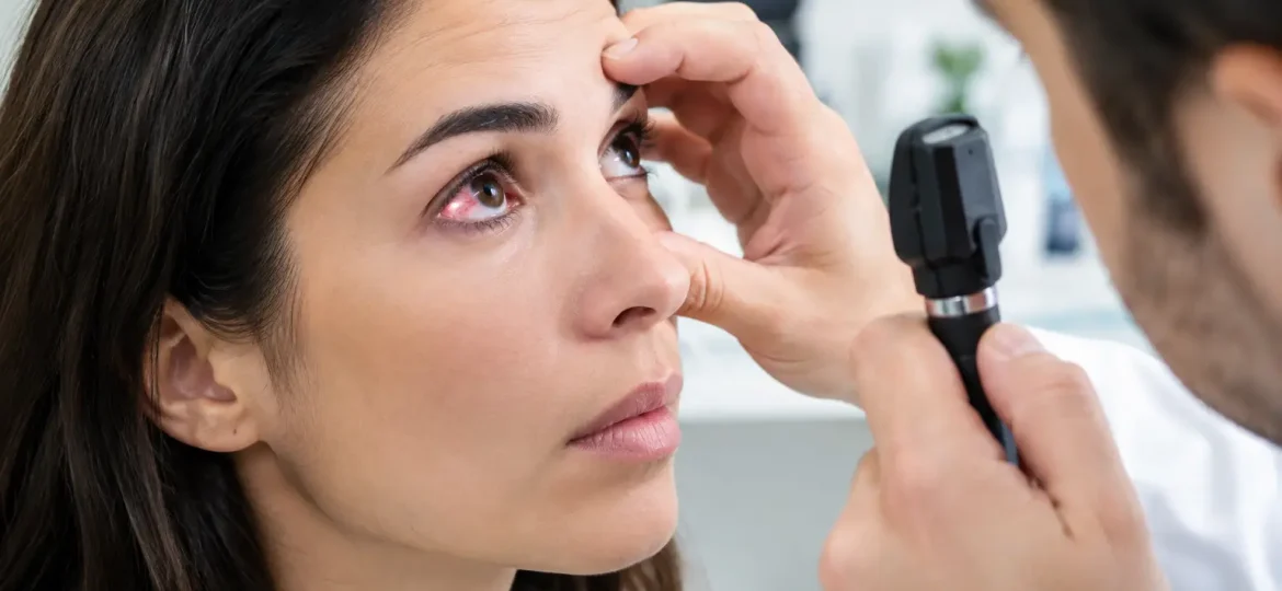 Señales de infección corneal que requieren atención
